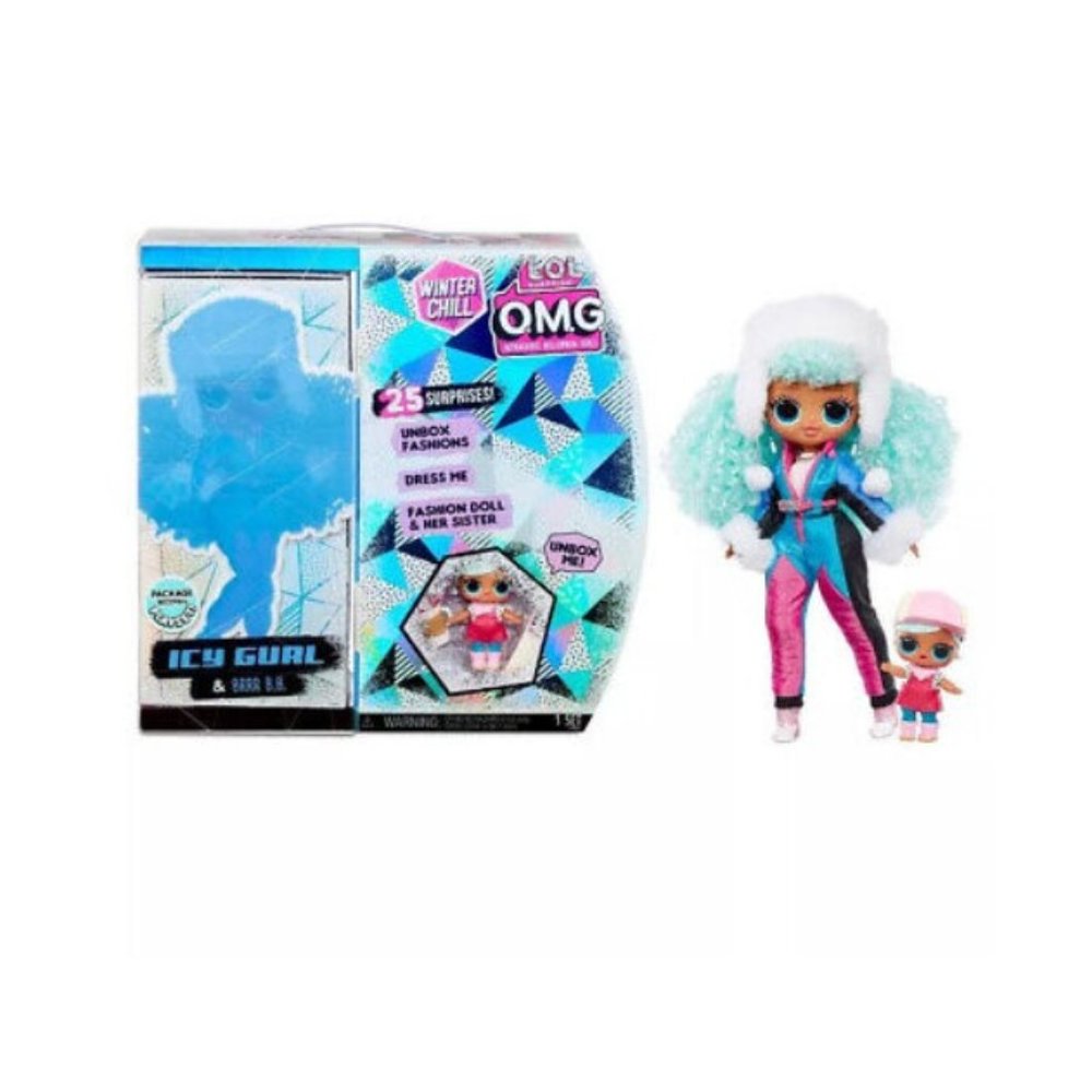 LOL Surprise! OMG Winter Chill Icy Gurl & BRR B.B *New*